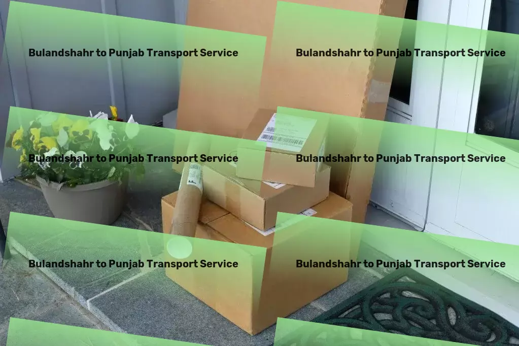 Bulandshahr to Punjab Cargo Advanced goods solutions